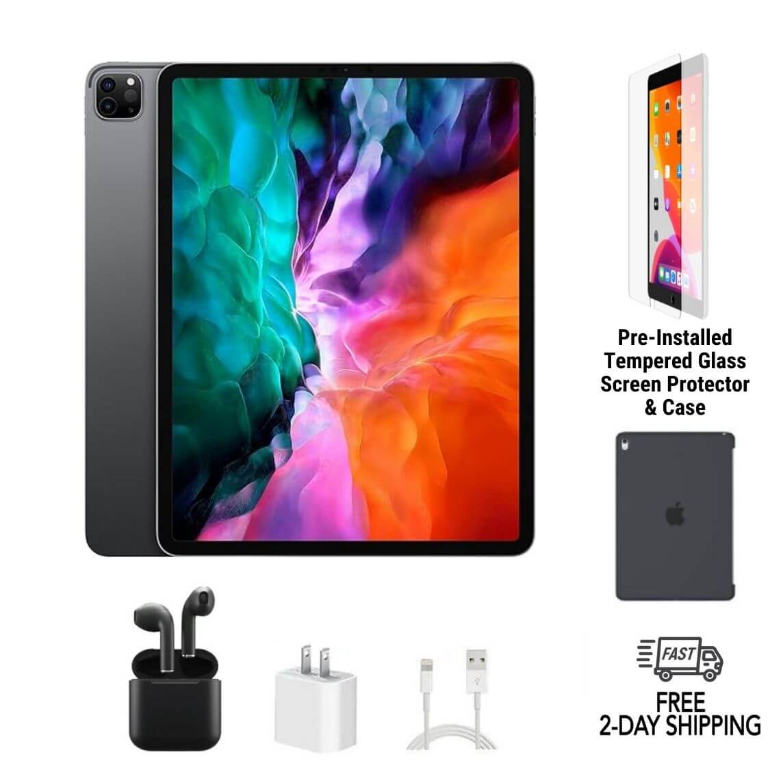 Certified iPad Pro 12.9" 4th Gen tablet – Free 2-Day US Shipping