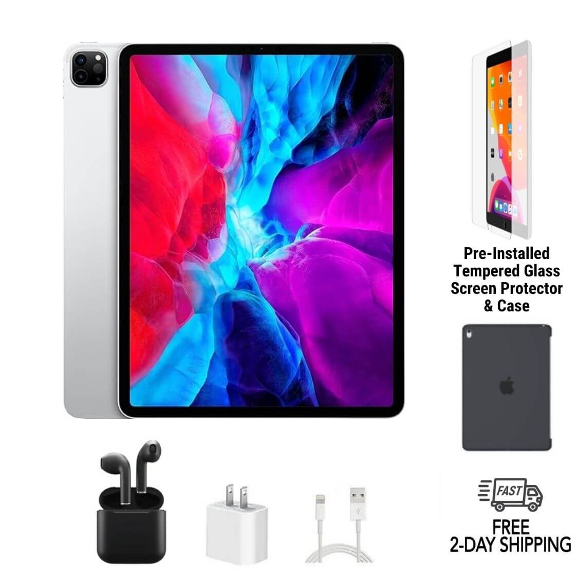 Certified iPad Pro 12.9" 4th Gen tablet – Free 2-Day US Shipping