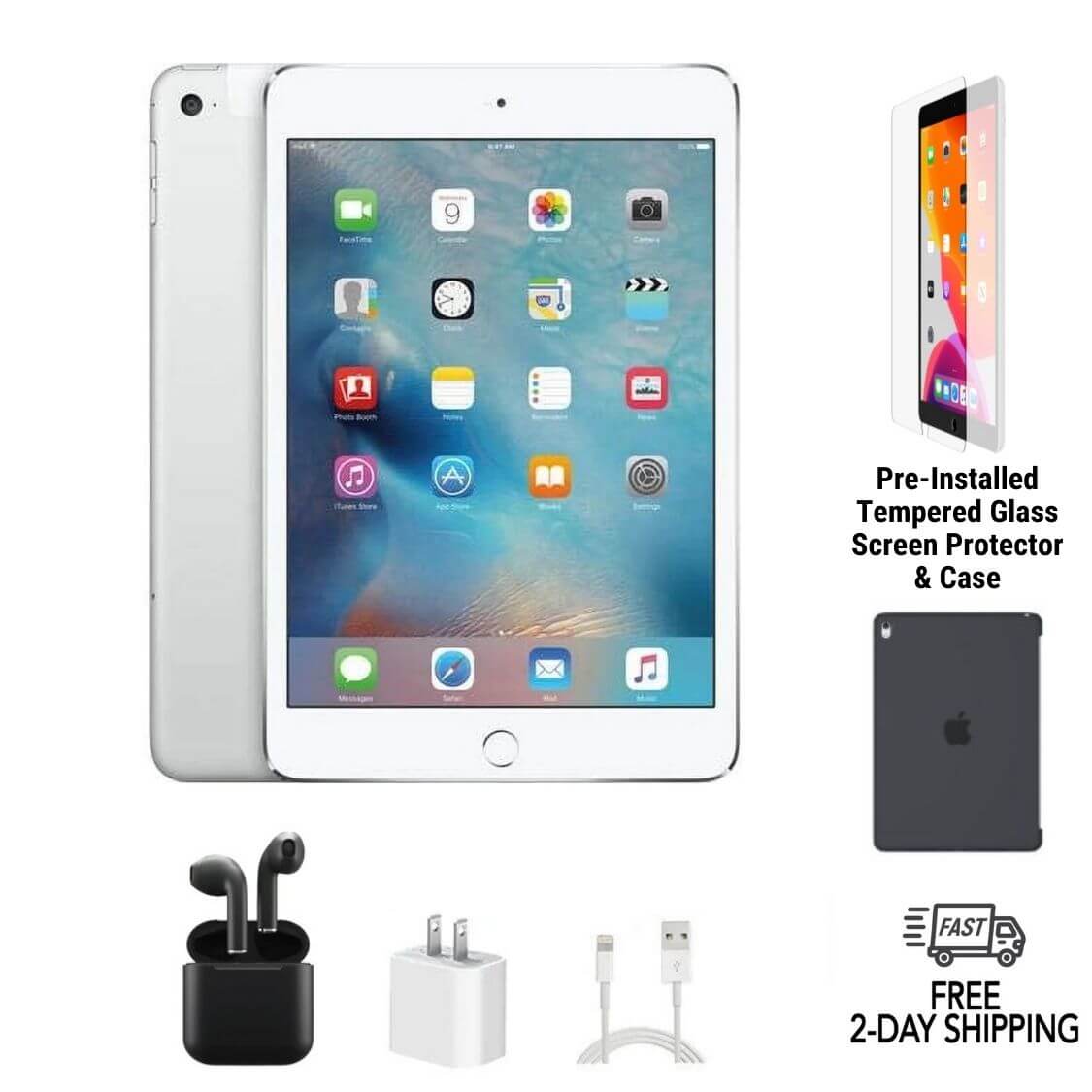 Certified iPad Air tablet – Free 2-Day US Shipping