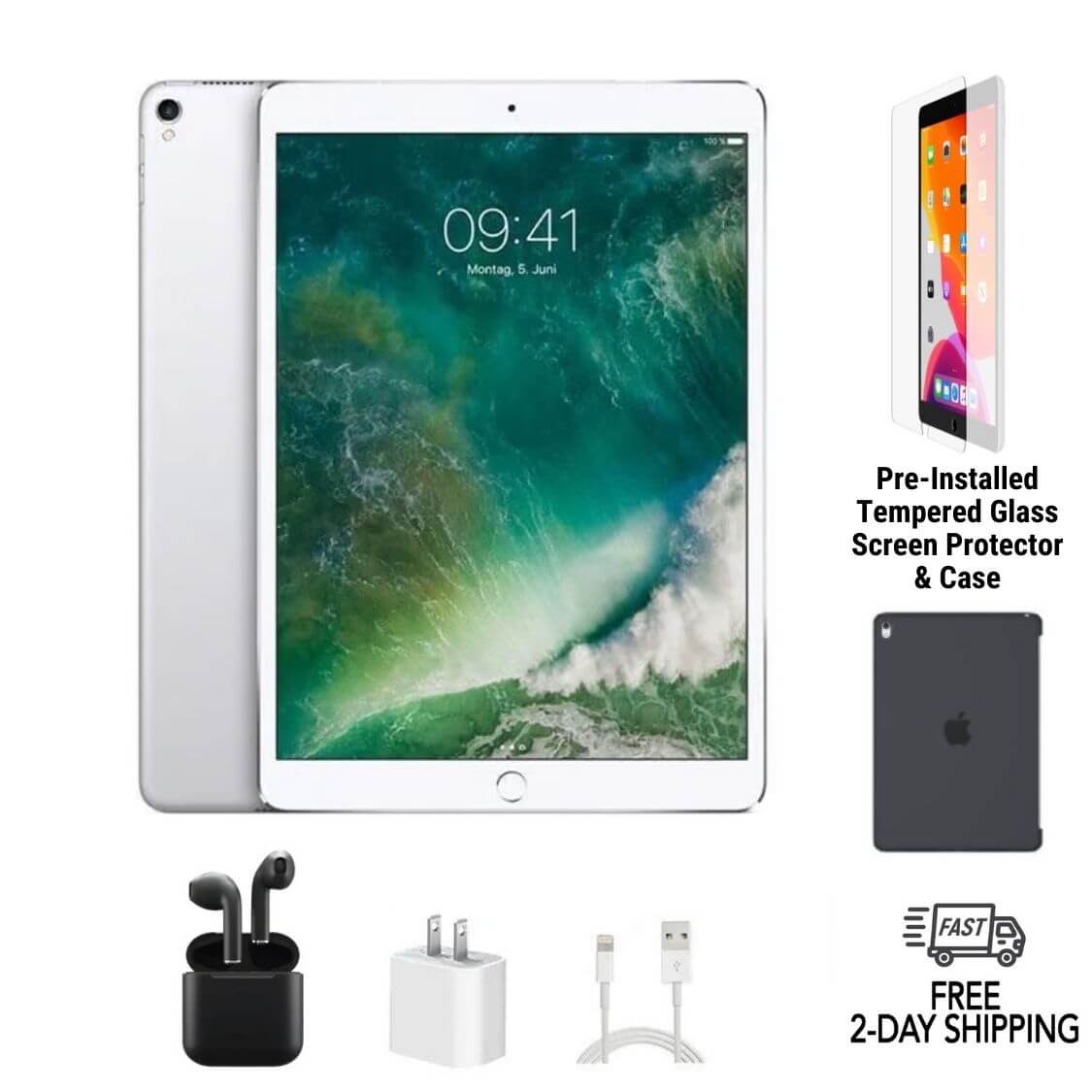 Certified iPad Pro 12.9" 1st Gen tablet – Free 2-Day US Shipping