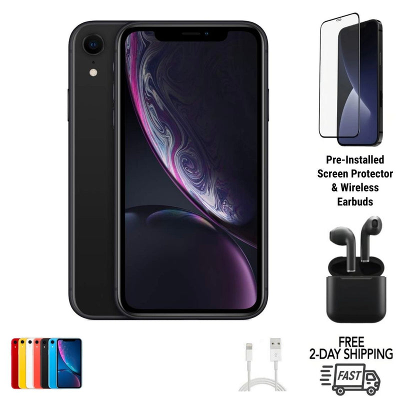 Certified iPhone XR smartphone – Free 2-Day US Shipping