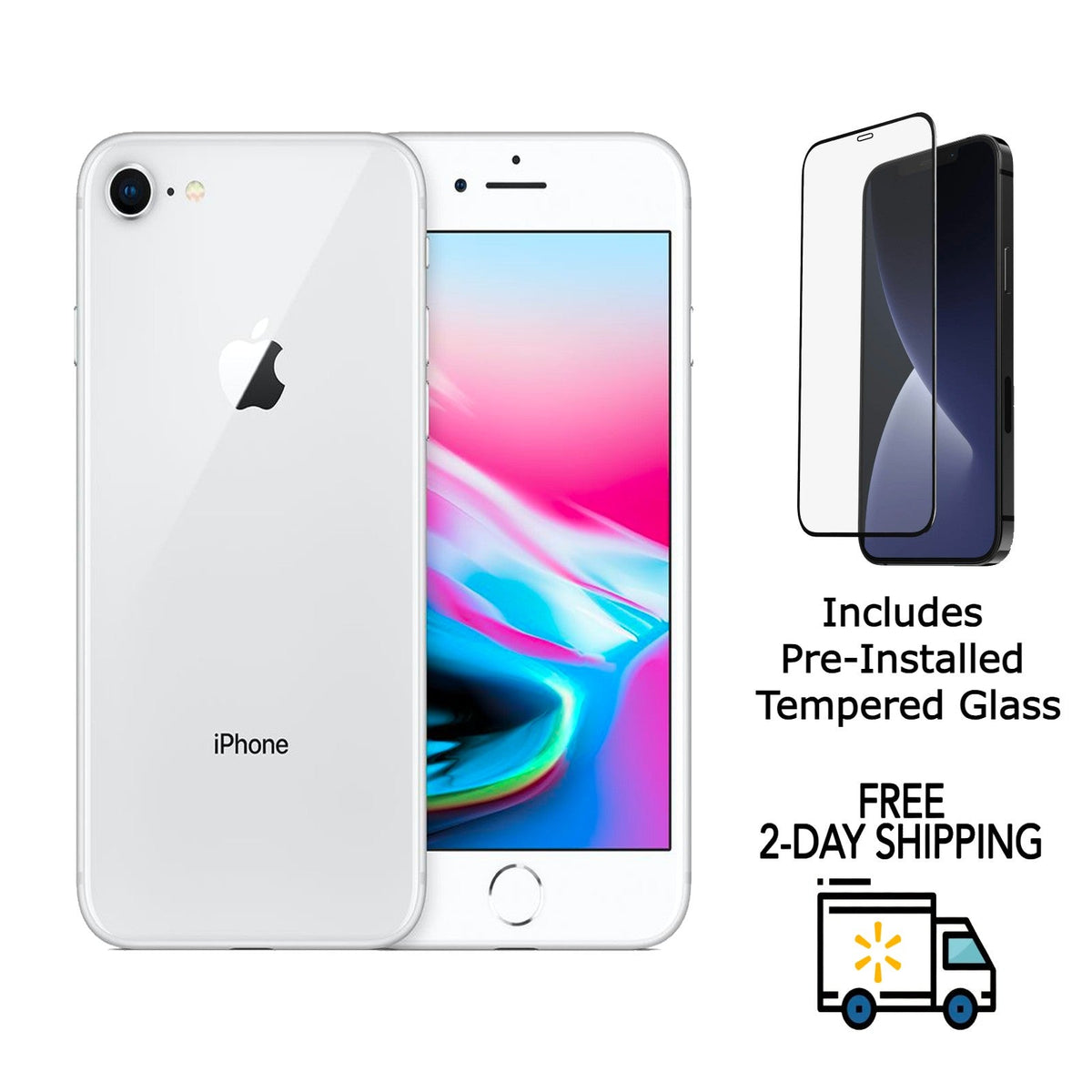 Certified Apple iPhone 8 smartphone – Free 2-Day US Shipping