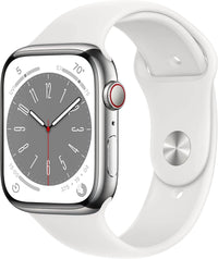 Certified Apple Watch Series 8 Stainless Steel smartwatch – Free 2-Day US Shipping