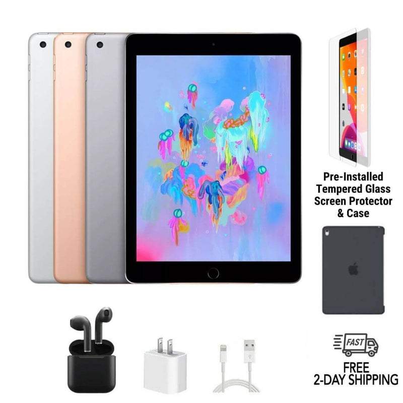 Certified iPad 6th Gen tablet – Free 2-Day US Shipping