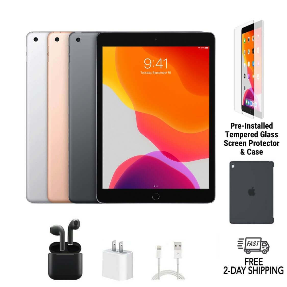 Certified iPad 7th Gen tablet – Free 2-Day US Shipping