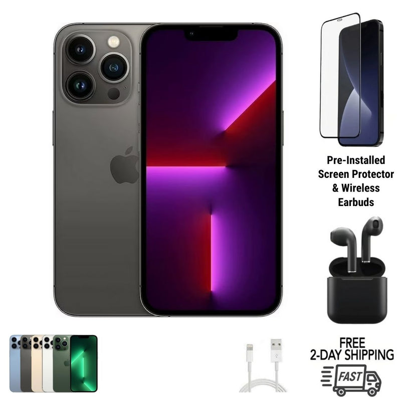 Certified iPhone 13 Pro smartphone – Free 2-Day US Shipping